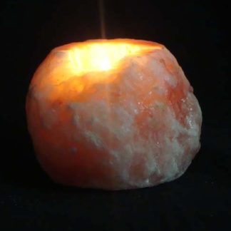 Natural Himalayan Salt T Light holder