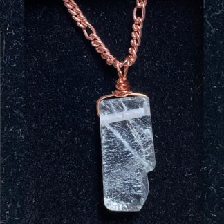 Copper wire ice pendant